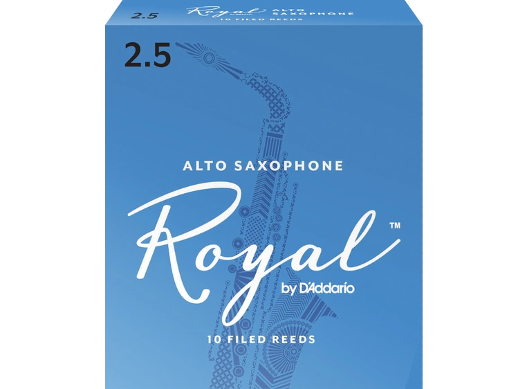 D'Addario Royal Alt Sax 2,50 (RJB1025) 10 stk 